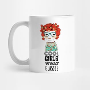 Cool Girls Wear Glasses -- Charlotte Mug